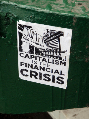 &quot;O capitalismo É a crise financeira&quot;